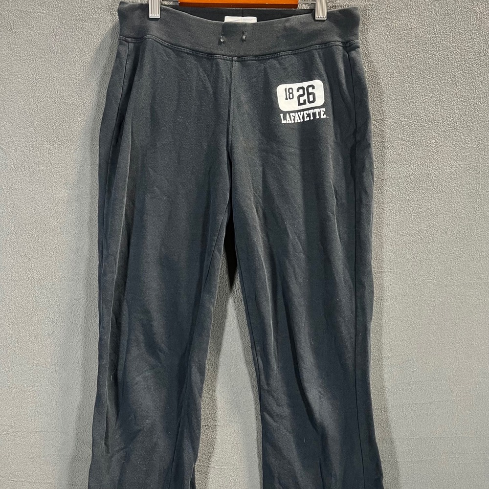Soffe Lafayette College 1826 Sweatpants Black Fleece Joggers Mens Size M